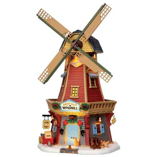 LEMAX Harvest Valley Windmill, with 4.5V Adaptor #45678
